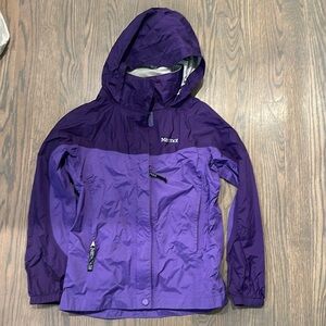 Like new Girls Marmot raincoat